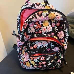 Vera Bradley purse backpack and matching wallet